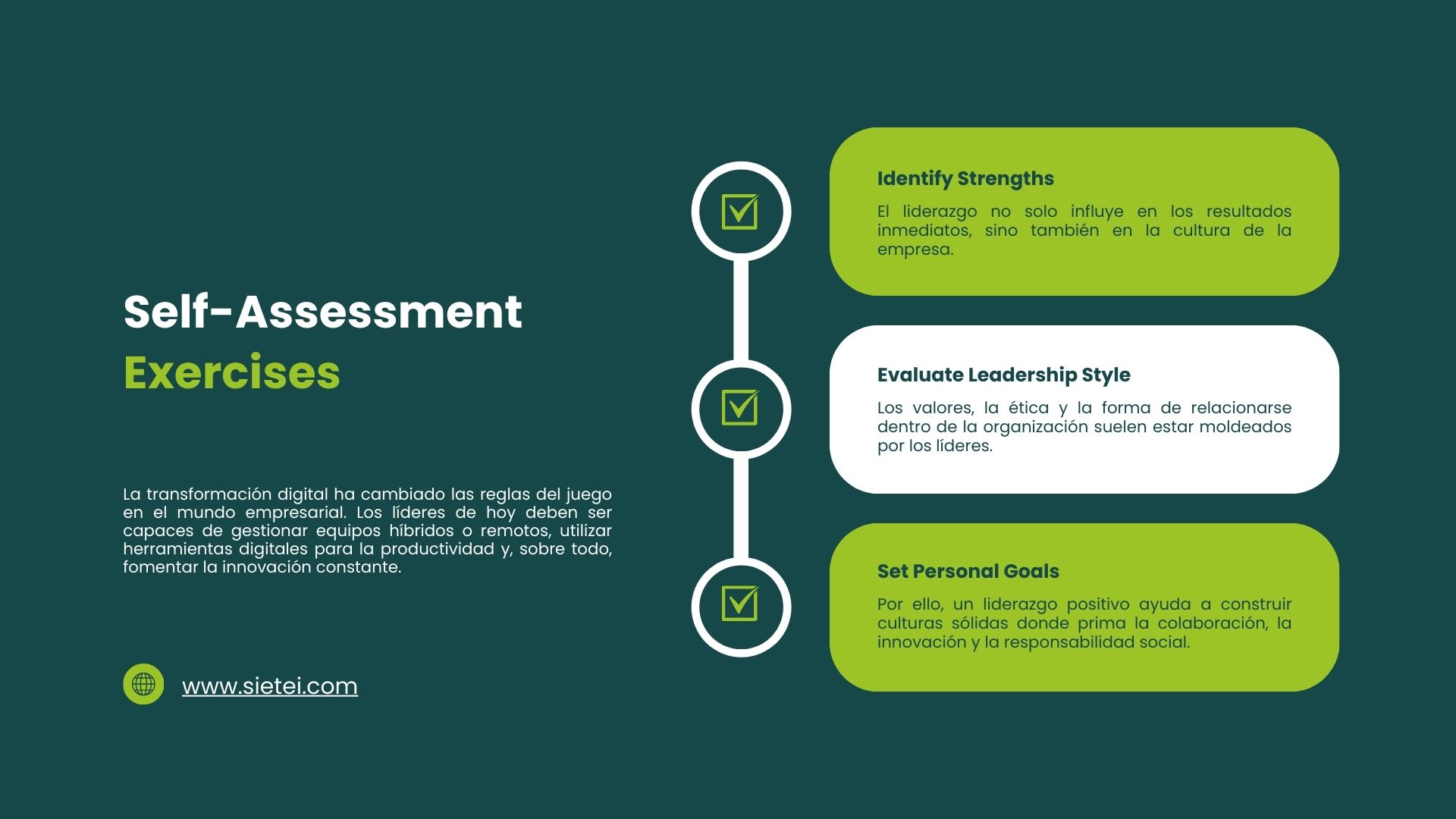 8Self-Assessment Exercises